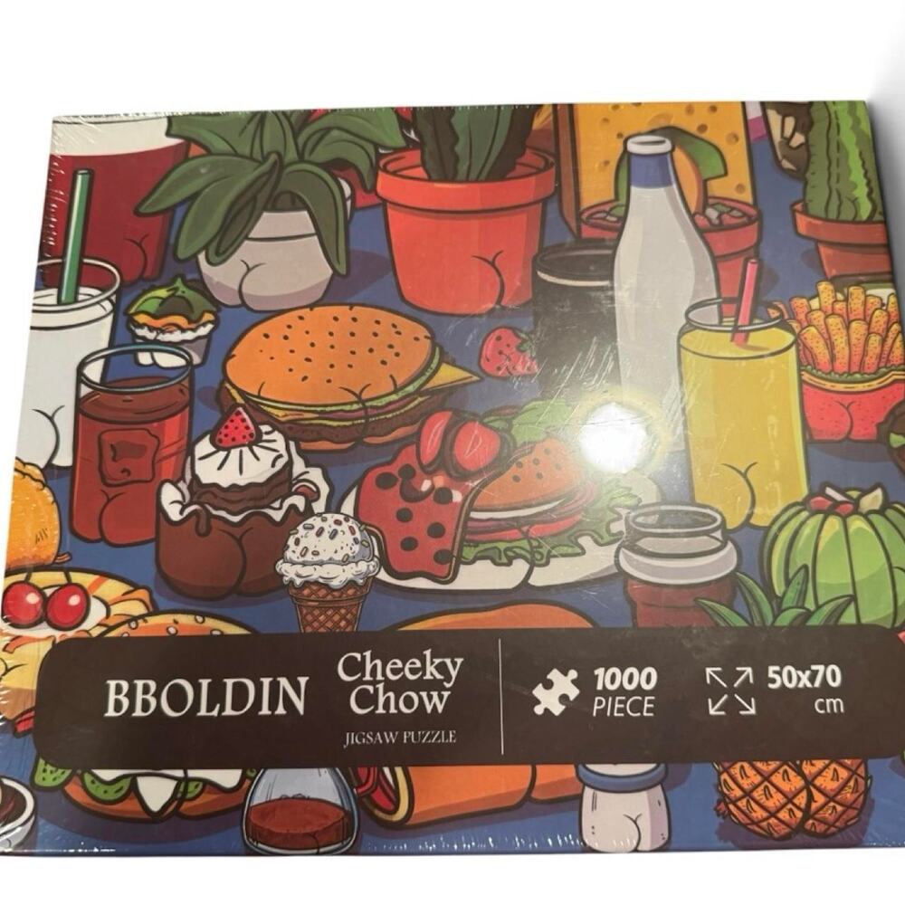 BBOLDIN Cheeky Chow 1,000-Piece Jigsaw Puzzle | Factory Sealed